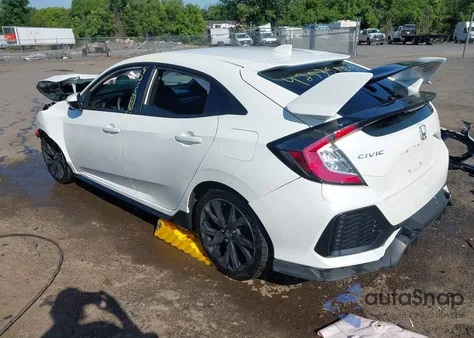 2019 Honda Civic Sport из США, поврежденный, VIN SHHFK7H42KU416154